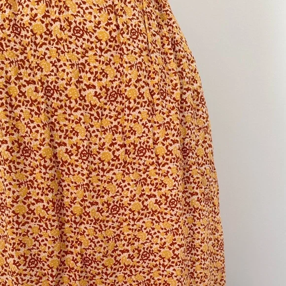 Universal Thread Floral Print Ruffle Dress - Picture 4 of 4